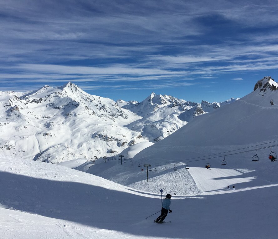 tignes val ski