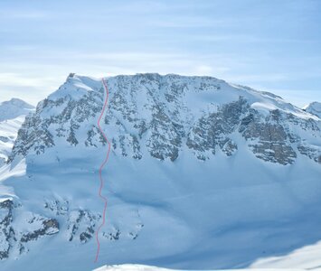 Pisteur's Couloir Route Val d'Isere