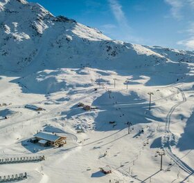 Aerial view of VIP SKI CLUB 21Forty ski in/ski out chalet