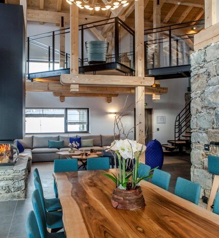 Luxurious open-plan living area in CLUB 21Forty