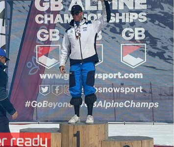 Max Laughland ski racer