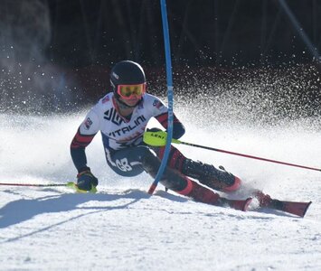 Max Laughland ski racer